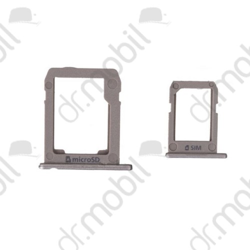 SIM tálca / tartó Samsung Galaxy Tab S2 8.0 LTE (SM-T715)  sim és memória kártya tartó arany